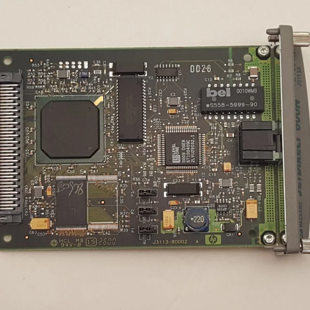 HP JetDirect 600N Print Server J3113A | J3113-60002 | DOM 07/2000 USED
